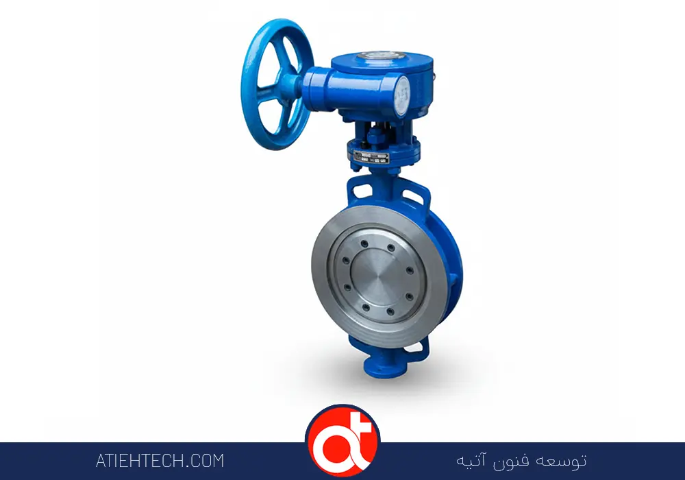 All-metal butterfly valve